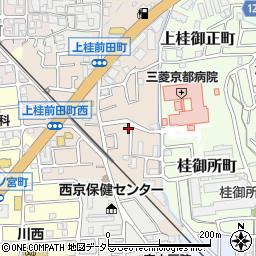 京都府京都市西京区上桂前田町37-1周辺の地図