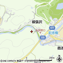 愛知県岡崎市滝町（別当）周辺の地図