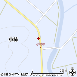 兵庫県三田市小柿553周辺の地図