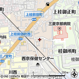 京都府京都市西京区上桂前田町37-2周辺の地図