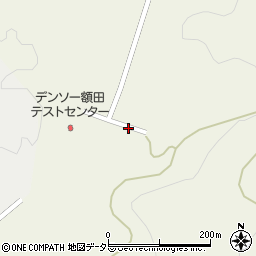 愛知県岡崎市切山町大ボウ周辺の地図