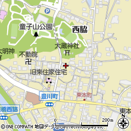 兵庫県西脇市西脇419周辺の地図