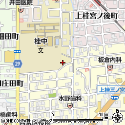 京都府京都市西京区上桂森上町39-2周辺の地図