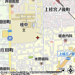 京都府京都市西京区上桂森上町39-3周辺の地図
