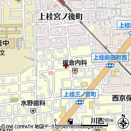 京都府京都市西京区上桂三ノ宮町78周辺の地図
