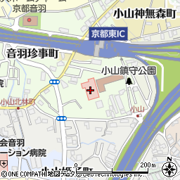 洛和会音羽記念病院（洛和会）周辺の地図