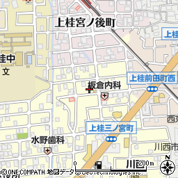 京都府京都市西京区上桂三ノ宮町75-1周辺の地図