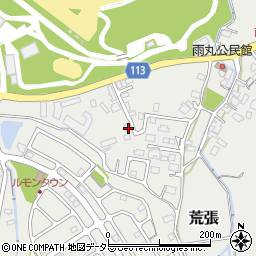 滋賀県栗東市荒張992-62周辺の地図