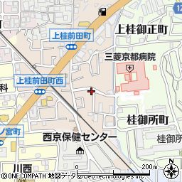 京都府京都市西京区上桂前田町37-6周辺の地図