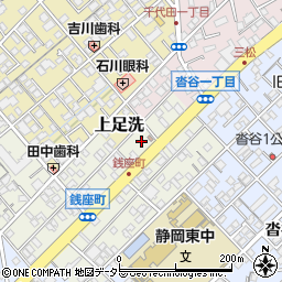 松本ハギレ店周辺の地図