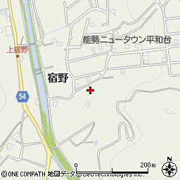 大阪府豊能郡能勢町宿野1439周辺の地図