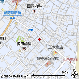 日本海信用金庫都野津支店周辺の地図