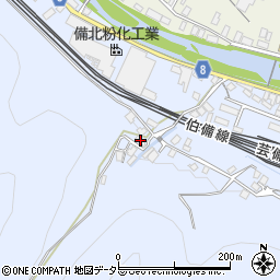 岡山県新見市西方685周辺の地図