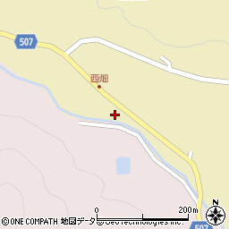 兵庫県川辺郡猪名川町西畑深田1周辺の地図
