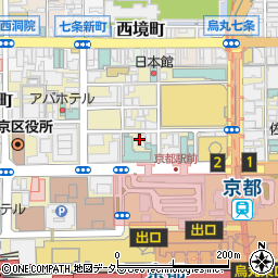 株式会社二翠堂京都事務所周辺の地図