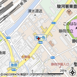 ネッツトヨタ静浜　池田東店周辺の地図