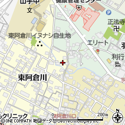 三重県四日市市東阿倉川180-1周辺の地図