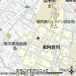 三重県四日市市東阿倉川296-1周辺の地図