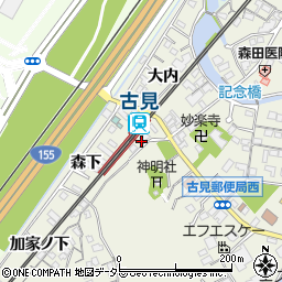 愛知県知多市新知阿羅田周辺の地図