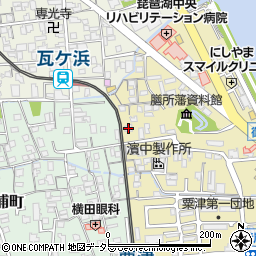 滋賀県大津市御殿浜2-35周辺の地図