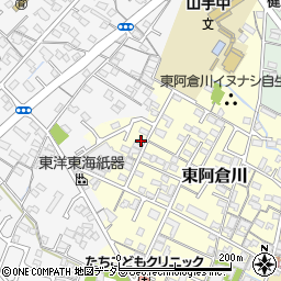 三重県四日市市東阿倉川329周辺の地図