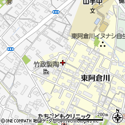 三重県四日市市東阿倉川329-1周辺の地図