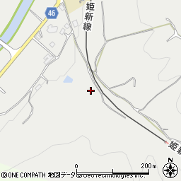 岡山県美作市土居59周辺の地図