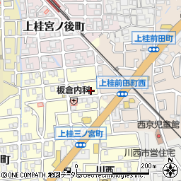 京都府京都市西京区上桂三ノ宮町84周辺の地図