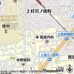 京都府京都市西京区上桂三ノ宮町76周辺の地図