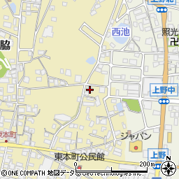 兵庫県西脇市西脇592-5周辺の地図