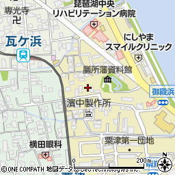 滋賀県大津市御殿浜2周辺の地図