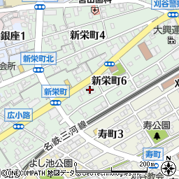 碧海信用金庫刈谷支店周辺の地図