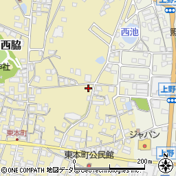 兵庫県西脇市西脇519-3周辺の地図
