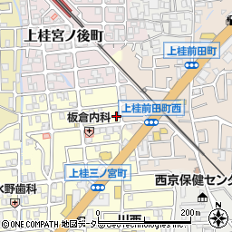 京都府京都市西京区上桂三ノ宮町85周辺の地図