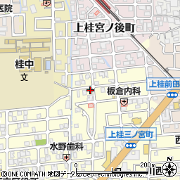 京都府京都市西京区上桂三ノ宮町73周辺の地図