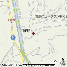 大阪府豊能郡能勢町宿野432-46周辺の地図