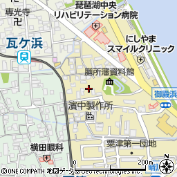 滋賀県大津市御殿浜2-28周辺の地図