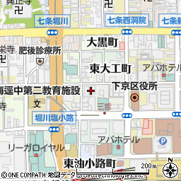 京都府京都市下京区南町503周辺の地図