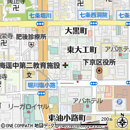 京都府京都市下京区南町501周辺の地図