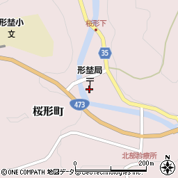 愛知県岡崎市桜形町中門2周辺の地図