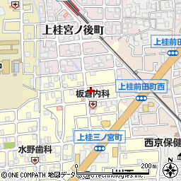 京都府京都市西京区上桂三ノ宮町87周辺の地図