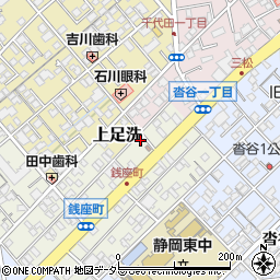静岡県静岡市葵区銭座町76周辺の地図