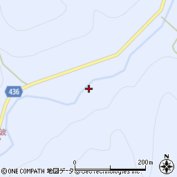 愛知県新城市作手岩波ヒカゲ周辺の地図