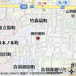 嶋村歯科医院周辺の地図