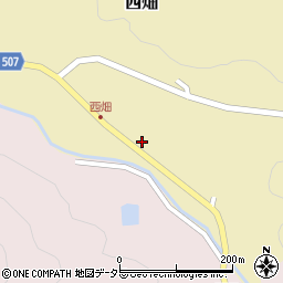 兵庫県川辺郡猪名川町西畑深田2周辺の地図