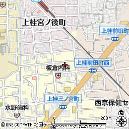 京都府京都市西京区上桂三ノ宮町87-2周辺の地図