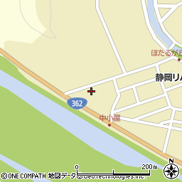 静岡県静岡市葵区新間461-3周辺の地図