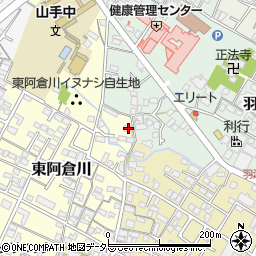 三重県四日市市東阿倉川180周辺の地図