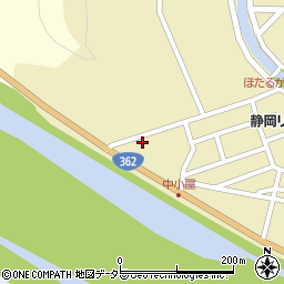 静岡県静岡市葵区新間462周辺の地図