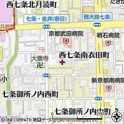 サムティ京都西大路周辺の地図